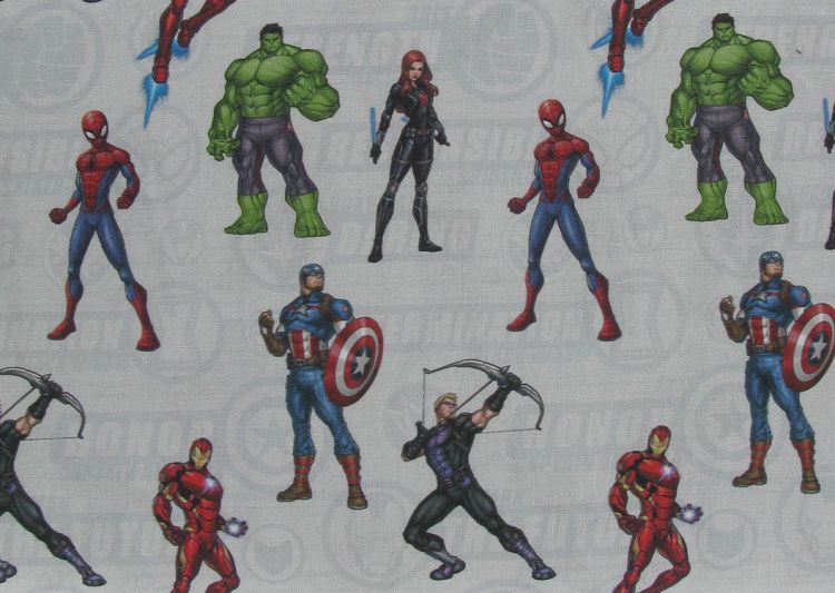 The Avengers Team Cotton Print,