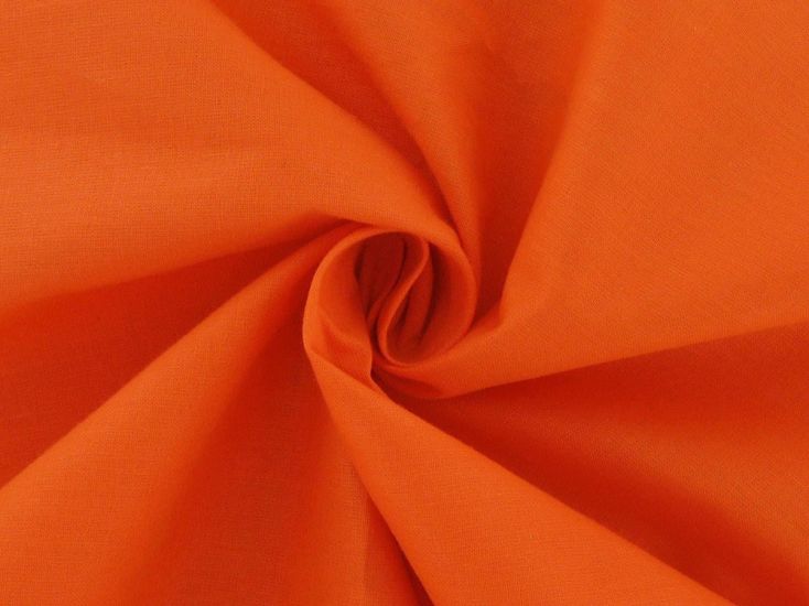100% Premium Plain Cotton, Orange