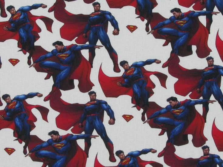 DC Comics Printed Cotton, Superman