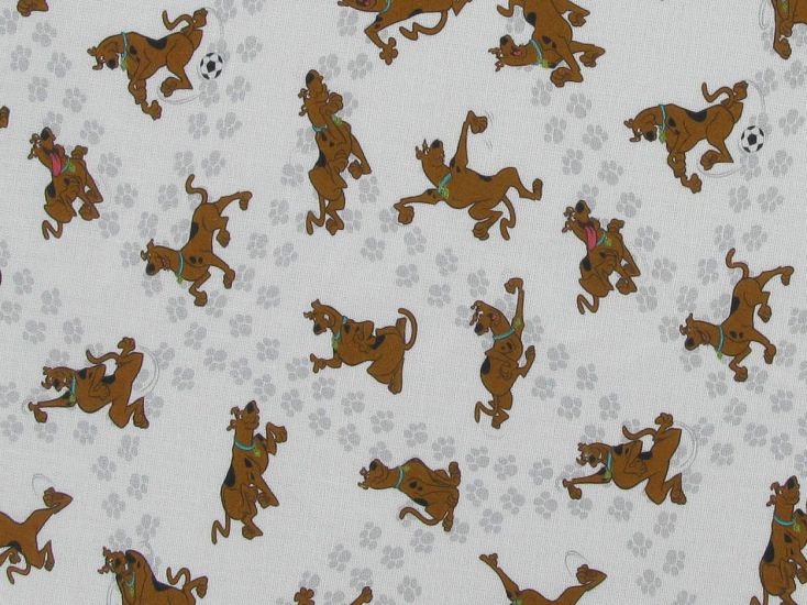 Scooby Printed Cotton, Football Time