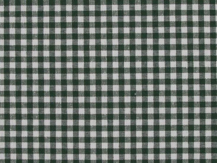 Cotton Rich Woven 0.5cm Gingham Canvas, Bottle