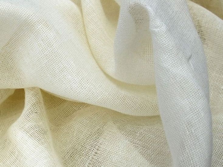 Egyptian Cotton Muslin, Cream