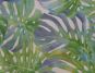Tropical Leaves Cotton Rich Panama Canvas, Spring