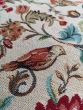 Cotton Rich Woven Tapestry, William, Cream