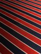 Woven Wide Width Silk, College Stripe, Red, Navy and White