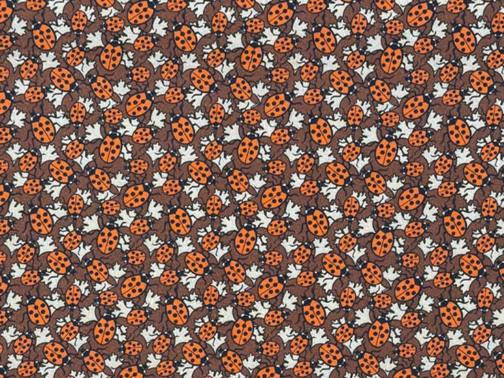 Maurice Pillard Verneuil Ladybug Cotton Percale Print