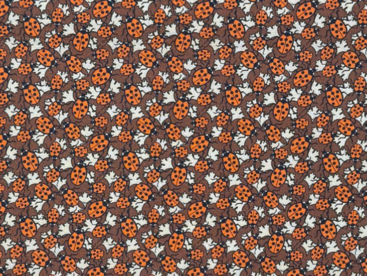 Maurice Pillard Verneuil Ladybug Cotton Percale Print