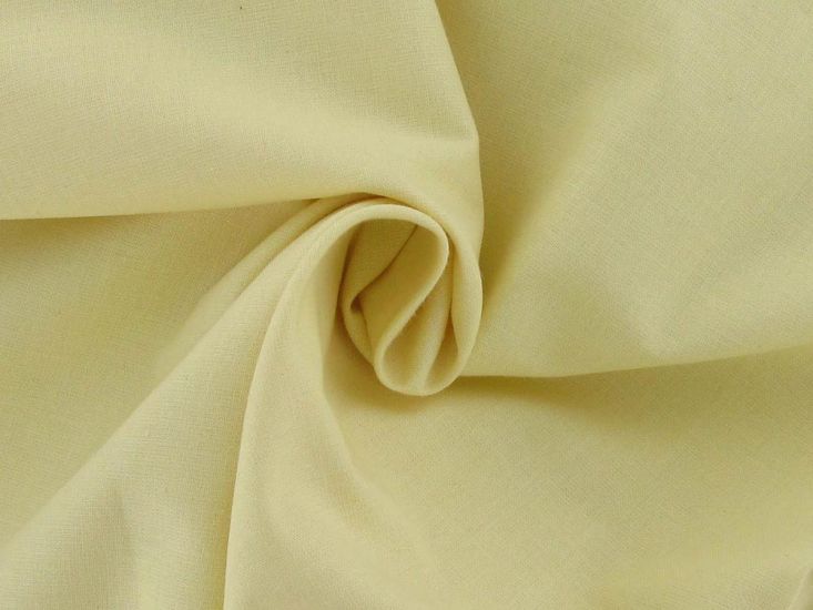 100% Premium Plain Cotton, Lemon