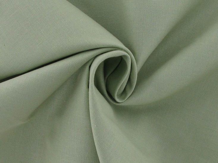 100% Premium Plain Cotton, Sage