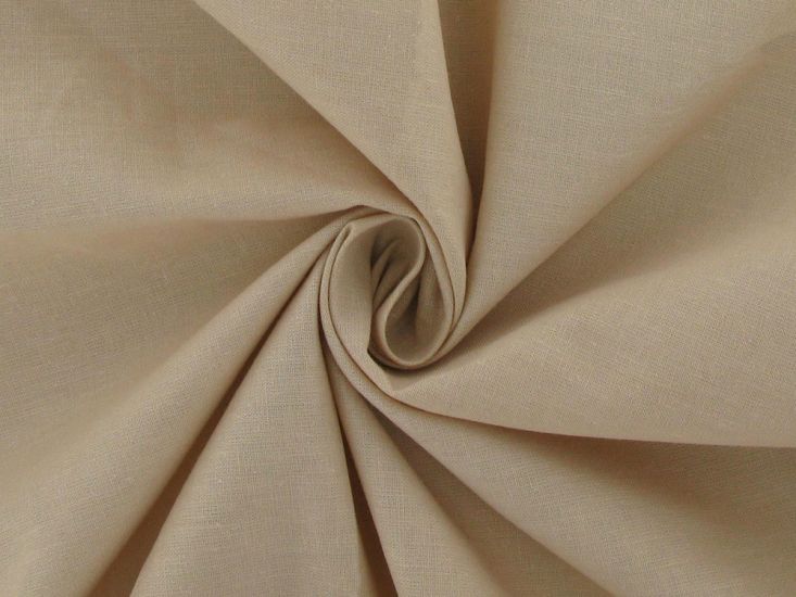 100% Premium Plain Cotton, Beige