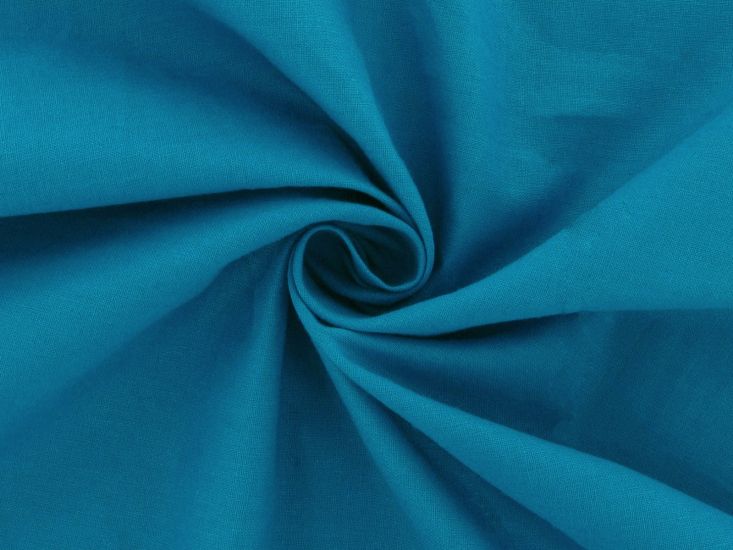 100% Premium Plain Cotton, Turquoise