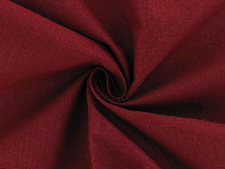 100% Premium Plain Cotton, Wine