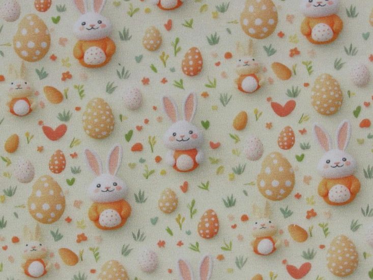 3D Fantasy Jersey Print, Easter Meadow