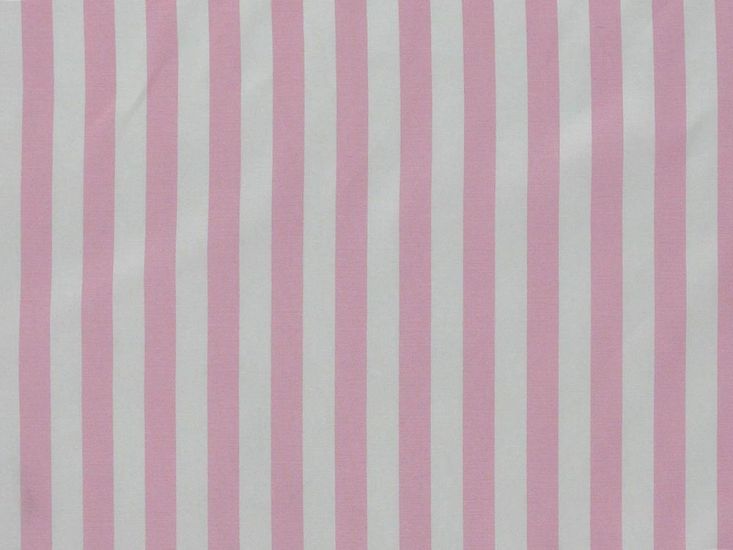 8mm Stripe Habutai, Pink and Cream