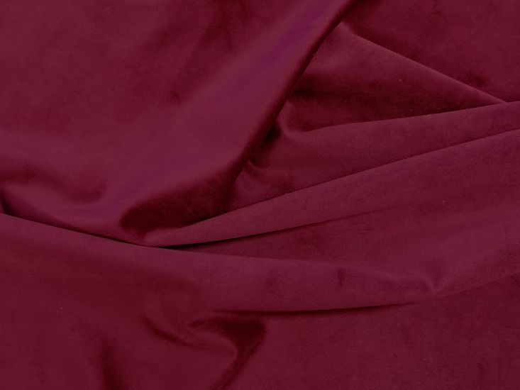 London Premium Velvet, 290 g/m², Claret