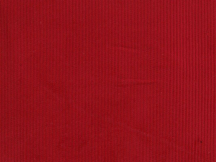 Cotton Corduroy - 8 Wale, Red