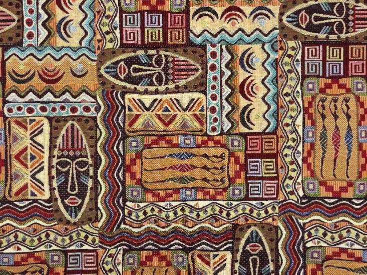 Cotton Rich Woven Tapestry, Kenya