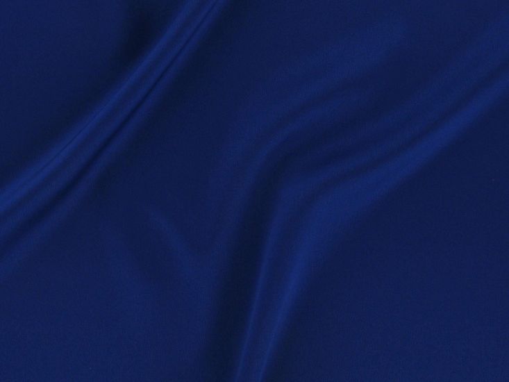 Stretch Satin Crepe, Royal Blue