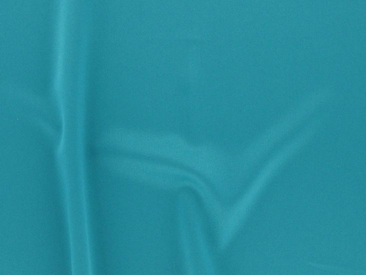 Stretch Satin Crepe, Turquoise