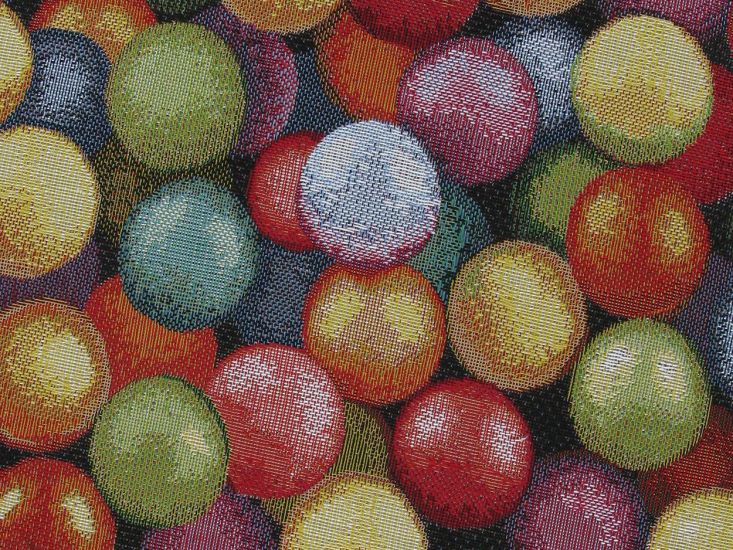 Cotton Rich Woven Tapestry, Spheres