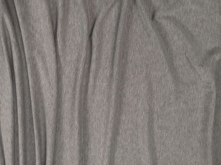 Plain Dye Viscose Jersey, Light Grey Marl