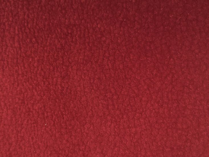 Contracts Range Faux Suede Leather, Ruby