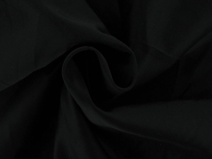 Acetate Duchess Satin, Black