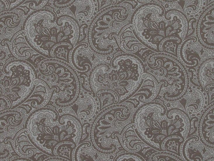 Agal Paisley Cotton Poplin  Print, Beige