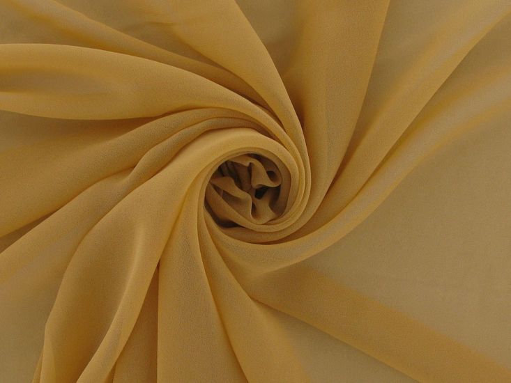 Alexis Crepe Chiffon, Gold