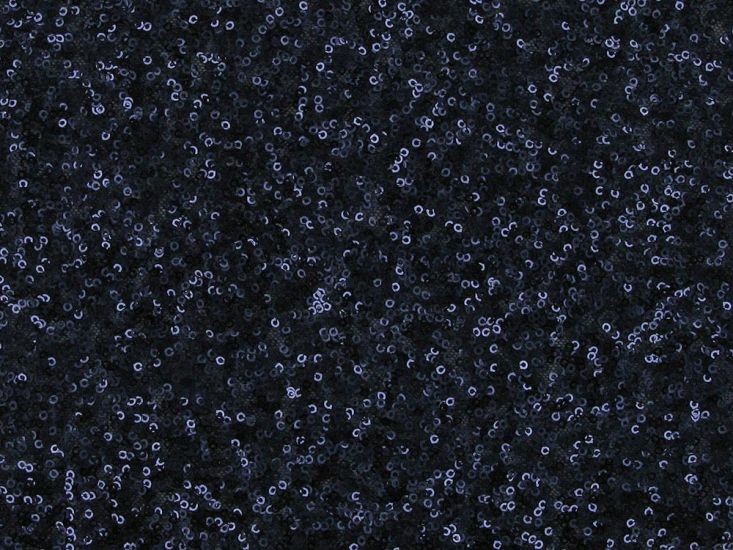 All Over Sequin Tulle, Shiny Navy