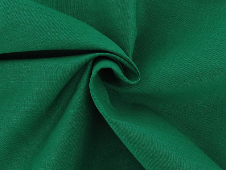 Amira Stretch Cotton Linen Blend, Green