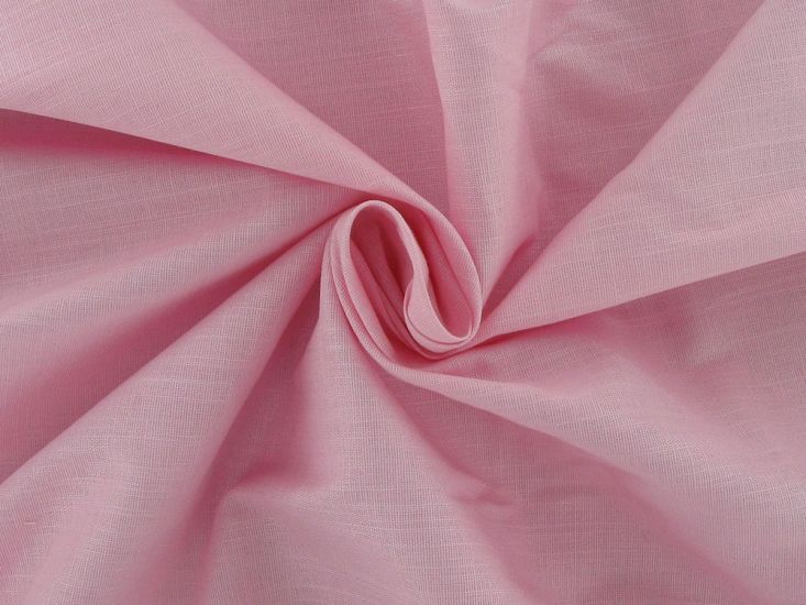 Amira Stretch Cotton Linen Blend, Pink