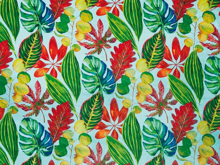 Bahamas Printed Velvet, Watermelon