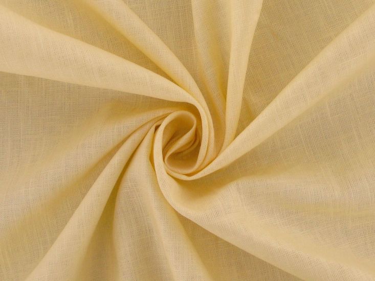 Bamboo Linen Blend, Pale Yellow