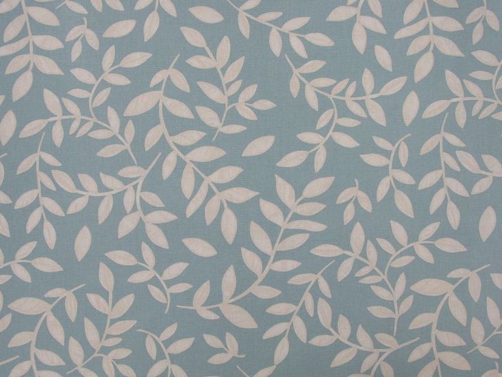 Birch Cotton Curtain Fabric, Denim