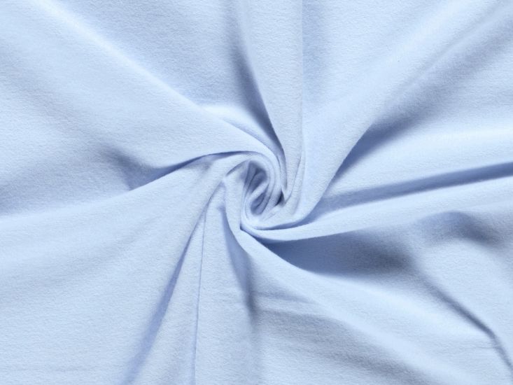 Plain Brushed Cotton Winceyette, Pale Blue