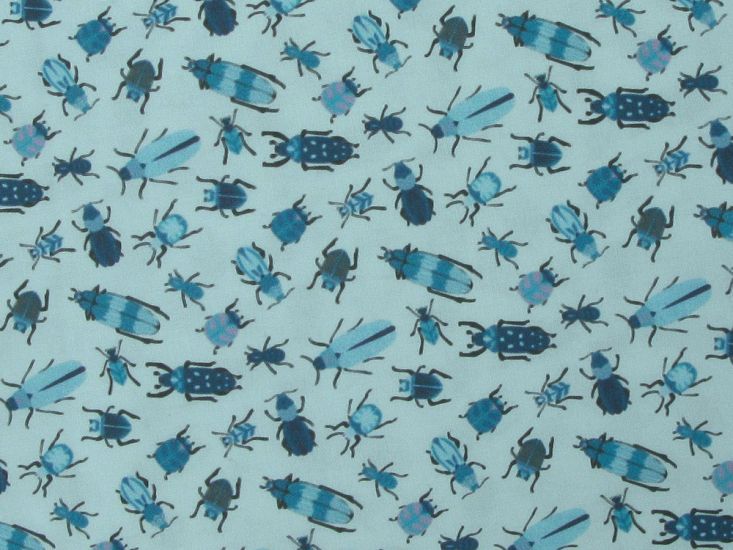 Bug World Quilters Cotton Print, White