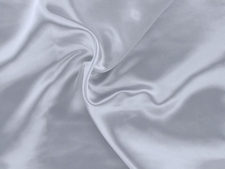 Cationic Two Tone Satin, Silver Blue