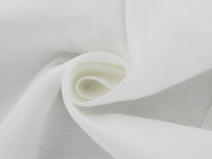 Claire Irish Linen, White