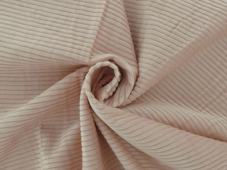 Cotton  5 Wale Corduroy, Dusky Pink