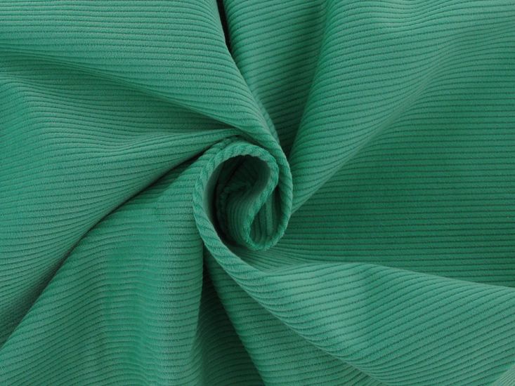 Cotton 8 Wale Corduroy, Emerald