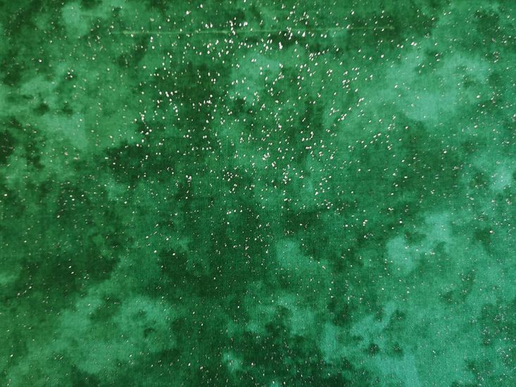 Glitter Sparkle Cotton Blender, Emerald