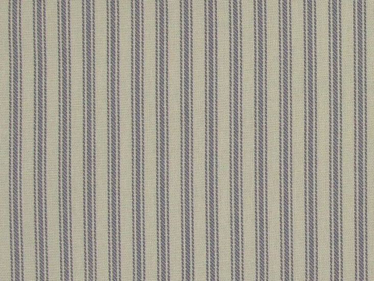 Cotton Canvas Ticking Stripes, Lilac