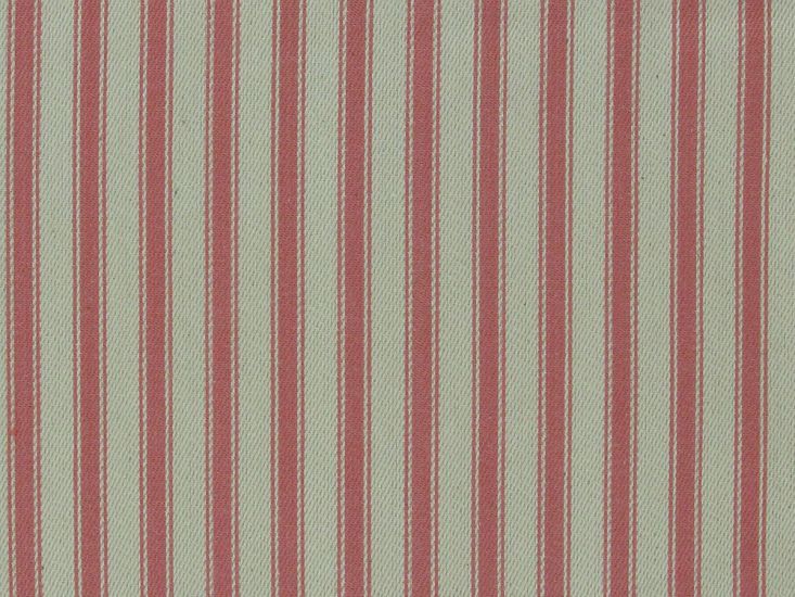 Cotton Canvas Ticking Stripes, Pink