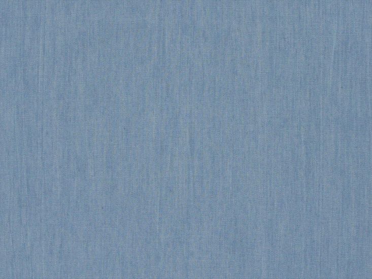 Plain Washed 4oz Denim, Light Blue