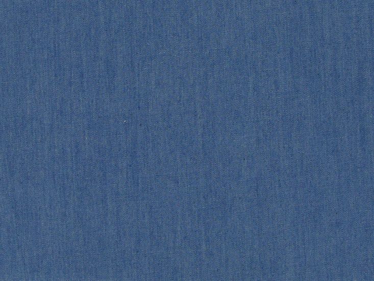 Plain Washed 4oz Denim, Medium Blue