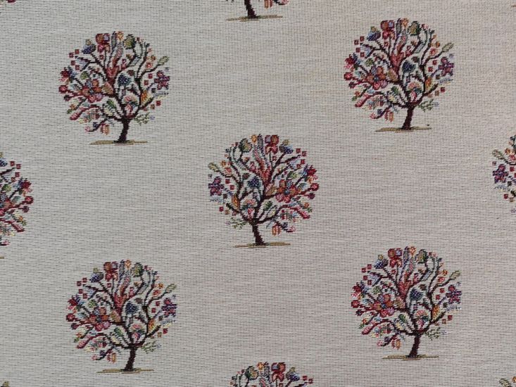 Cotton Rich Woven Tapestry, Decadent Tree