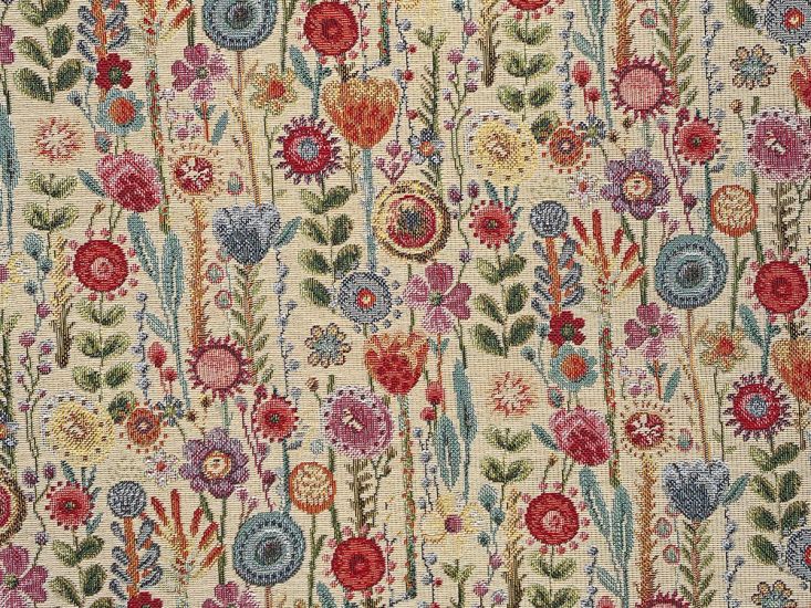 Cotton Rich Woven Tapestry, Kew Gardens