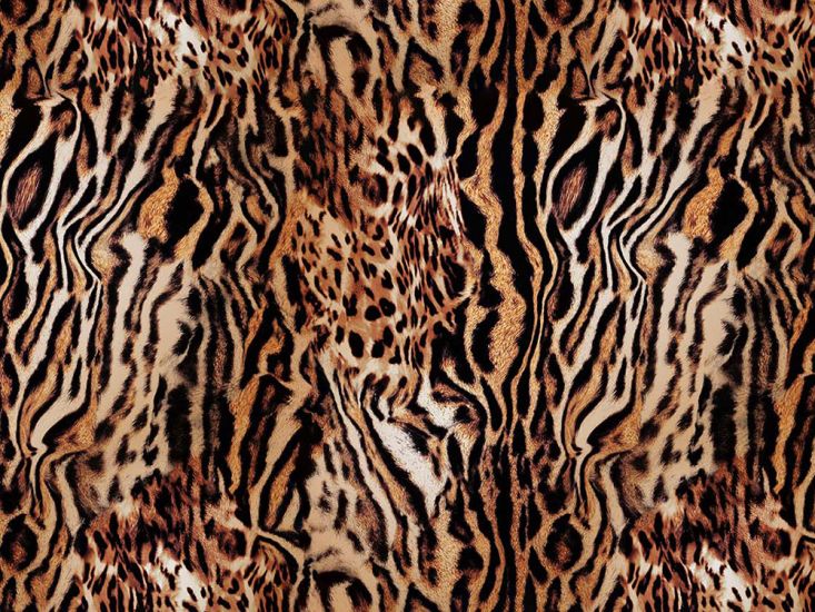 Craft Collection Cotton Print, Animal Magic Jungle Cat