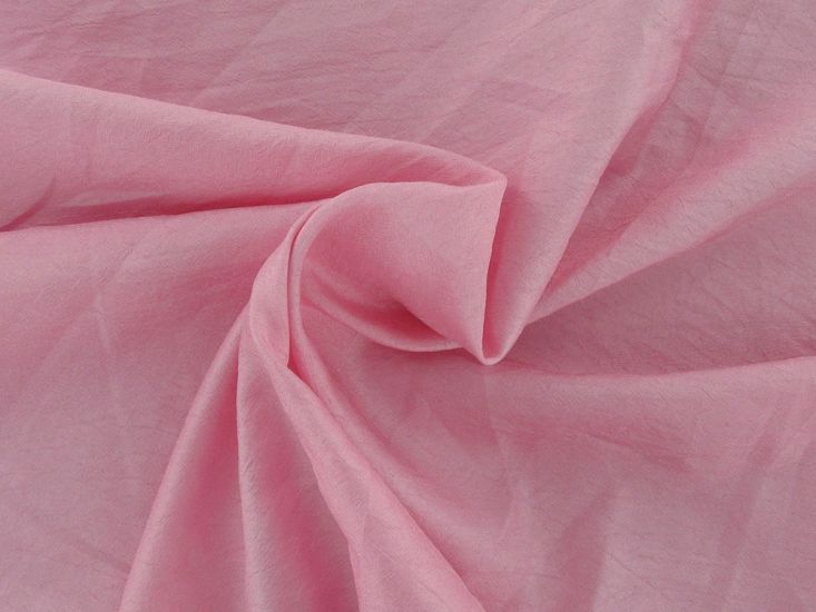 Crinkled Polyester, Dusky Pink
